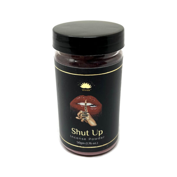 Shreyshti Incense Powder, Shut Up, Approx 50g for spell, wiccan, pagan, rituals, reiki, religious, aroma therapy purposes